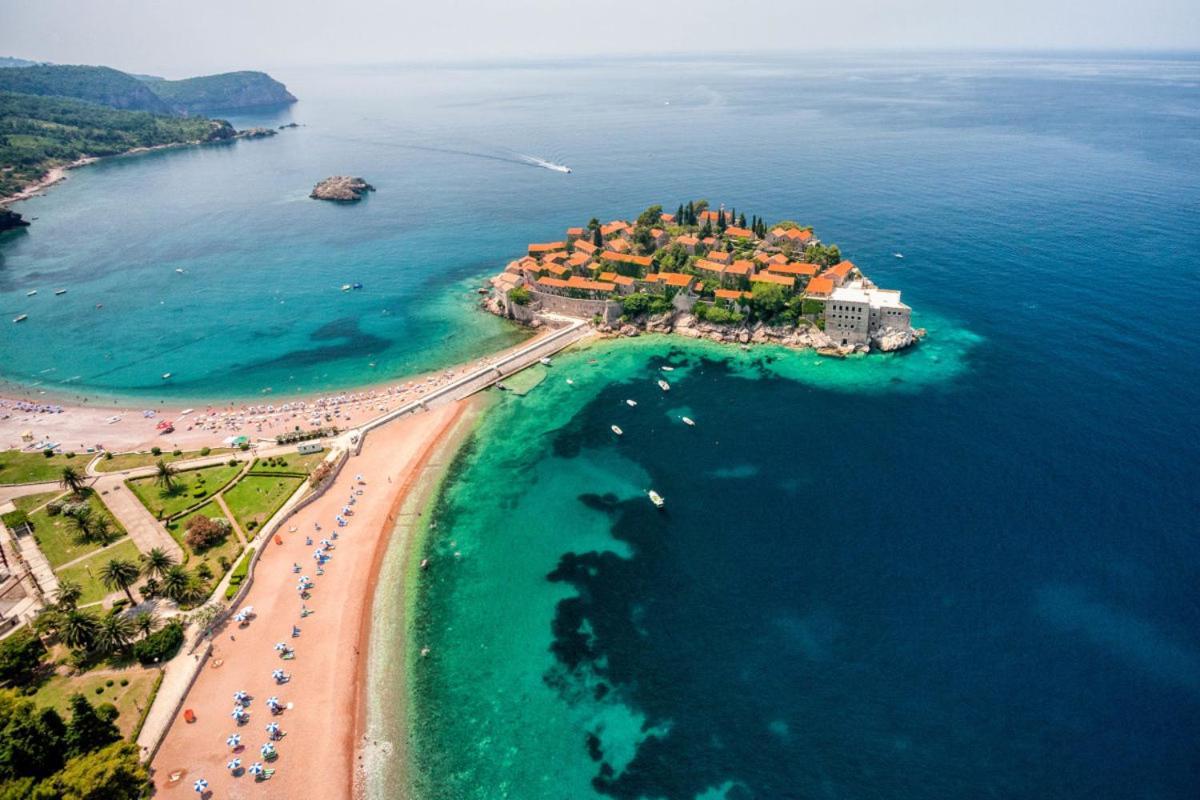 Bmv Room With East Island View Sveti Stefan Ngoại thất bức ảnh
